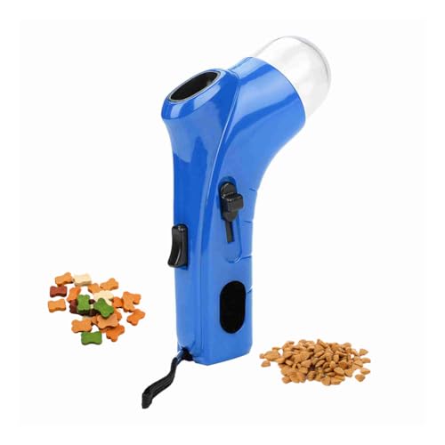 Joyzan Pet Treat Launcher, Hundefutter Feeder Snack Katapult Dispenser Interaktives Tool Auswerfen Leckerli Spender Hundespielzeug Slinger Interaktiver Welpen Food Indoor Outdoor Katzen Haustiere von Joyzan