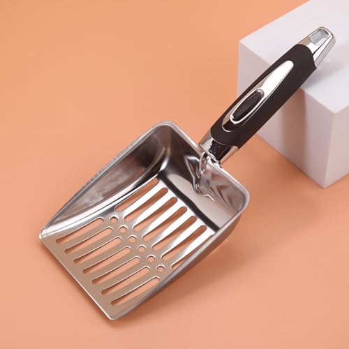 Jrhncy katzenstreuschaufel,Cat Litter Scoop, Edelstahl Kitty Metallschaufel mit Gummigriff,Schnell Gesiebtes Katzenstreu,Aluminiumlegierung Sieb Sschaufel Katzenklo,Kotsieb, Poop Sieben Jrhncy katzenstreuschaufel,Cat Litter Scoop, Edelstahl Kitty Metallschaufel mit Gummigriff,Schnell Gesiebtes Katzenstreu,Aluminiumlegierung Sieb Sschaufel Katzenklo,Kotsieb, Poop Sieben von Jrhncy