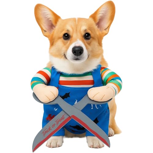 JrnSvp Hundekostüm Halloween,Halloween Kostüm Hund,Verstellbares Lustiges Cosplay Party Haustier Katze Hunde Halloween Kostüm (L) JrnSvp Hundekostüm Halloween,Halloween Kostüm Hund,Verstellbares Lustiges Cosplay Party Haustier Katze Hunde Halloween Kostüm (L) von JrnSvp