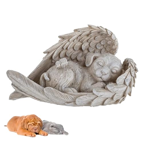 Jsleid Hundeengel Haustier Gedenkstein, Hund Engel Haustier Denkmal, Hundeengel Gedenkstatue Erinnert, Haustier Denkmal Grabstein, Deko Haustier Gedenken Tier Garten Statue Jsleid Hundeengel Haustier Gedenkstein, Hund Engel Haustier Denkmal, Hundeengel Gedenkstatue Erinnert, Haustier Denkmal Grabstein, Deko Haustier Gedenken Tier Garten Statue von Jsleid