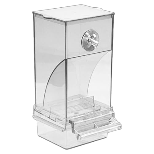Automatischer Vogelfutterspender | Smart Bird Feeder | Pet Bird Feeder | No Bird Cage Feeder Papagei Feeder mit Sitzstange Transparent Futterbehälter Käfig Zubehör Automatischer Vogelfutterspender | Smart Bird Feeder | Pet Bird Feeder | No Bird Cage Feeder Papagei Feeder mit Sitzstange Transparent Futterbehälter Käfig Zubehör von Jubepk