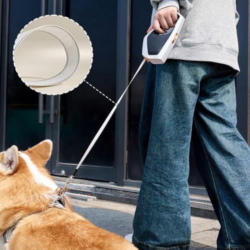 Einziehbares Seil, Zugseile, automatisches Seil, Seilrolle, Hundeleine für mittelgroße Hunde, tragbares Außenseil, Hundetrainingsseil für kleine, mittelgroße Hunde Einziehbares Seil, Zugseile, automatisches Seil, Seilrolle, Hundeleine für mittelgroße Hunde, tragbares Außenseil, Hundetrainingsseil für kleine, mittelgroße Hunde von Jubepk