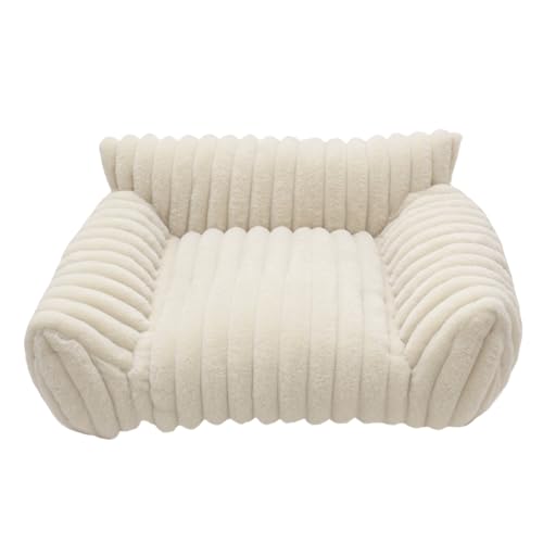 Jubepk Cat Sofa Bed, Plush Pet Couch, Chew-Proof Dog Lounger, Sturdy Cozy Nest Cushion, Comfortable Resting Spot for Small Pets for Patio, Bedroom, Outdoors, Travel, Living Room, Car, Apartment Jubepk Cat Sofa Bed, Plush Pet Couch, Chew-Proof Dog Lounger, Sturdy Cozy Nest Cushion, Comfortable Resting Spot for Small Pets for Patio, Bedroom, Outdoors, Travel, Living Room, Car, Apartment von Jubepk