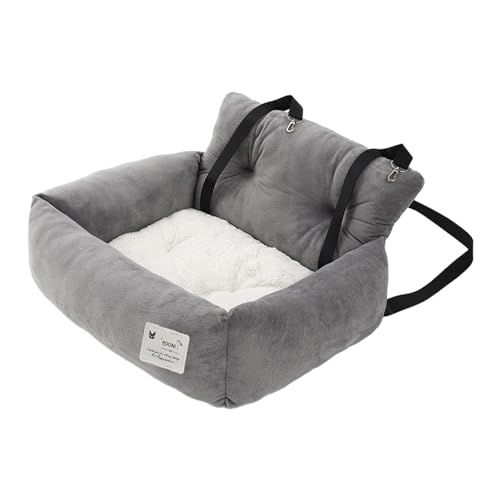 Jubepk Haustier-Autositz, bequem, ultraweich, mit Griff, Hunde-Sicherheits-Fahrzeug-Autobett, 42 x 29 cm, doppeltes Reisekissen für kleine und mittelgroße Tiere zu Hause Jubepk Haustier-Autositz, bequem, ultraweich, mit Griff, Hunde-Sicherheits-Fahrzeug-Autobett, 42 x 29 cm, doppeltes Reisekissen für kleine und mittelgroße Tiere zu Hause von Jubepk