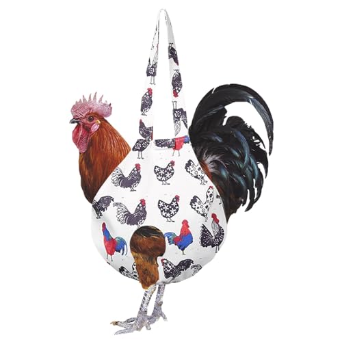 Jubepk Hühnertragetasche, Hühnerhaltertasche Hen Sling, Geflügelträger, Tragbare, robuste, einfach zu verwendende, atmungsaktive, gemütliche Hühnerhalterschlinge für den Geflügeltransport und die Jubepk Hühnertragetasche, Hühnerhaltertasche Hen Sling, Geflügelträger, Tragbare, robuste, einfach zu verwendende, atmungsaktive, gemütliche Hühnerhalterschlinge für den Geflügeltransport und die von Jubepk