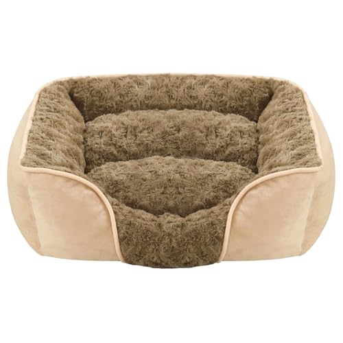 Jubepk Hundebett, großes Haustierhaus, abnehmbares Katzenbett, 90 x 80 x 23 cm, bequemes und stützendes Design, abnehmbarer Bezug für einfache Reinigung für Nackenstütze und große Haustiere, von Jubepk