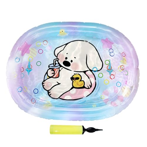 Jubepk Inflatable Cat Water Mat, Foldable Sensory Cooling Pad, Thickened Rectangle Play, Interactive Animal Exercise Toy for Indoor, Dogs, Kitty, Animal, Home, Travel, Playroom Jubepk Inflatable Cat Water Mat, Foldable Sensory Cooling Pad, Thickened Rectangle Play, Interactive Animal Exercise Toy for Indoor, Dogs, Kitty, Animal, Home, Travel, Playroom von Jubepk