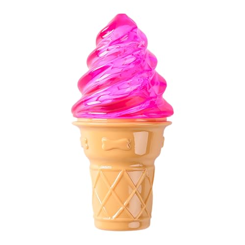 Jubepk Kauspielzeug für Hunde, robustes Kauspielzeug für Hunde, Silikon-Eiscreme-Design zur Zahnreinigung, kühlendes Haustierspielzeug für Sommerentlastung, interaktive Indoor-Outdoor-Spiele für Jubepk Kauspielzeug für Hunde, robustes Kauspielzeug für Hunde, Silikon-Eiscreme-Design zur Zahnreinigung, kühlendes Haustierspielzeug für Sommerentlastung, interaktive Indoor-Outdoor-Spiele für von Jubepk