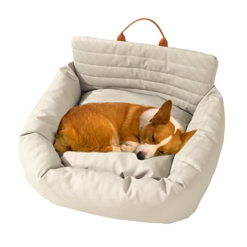 Reisebett | kleines Hunde-Autobett | Hundehütte Autositz | Auto Haustierbetten mit bequemem und sicherem Platz für kleine Hunde mit einem Gewicht von bis zu 10 kg während der Reise Reisebett | kleines Hunde-Autobett | Hundehütte Autositz | Auto Haustierbetten mit bequemem und sicherem Platz für kleine Hunde mit einem Gewicht von bis zu 10 kg während der Reise von Jubepk