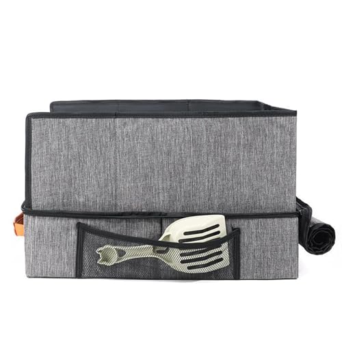 Travel Cat Litter, Foldable Litter Box, Hard Bottom Tray, Zippered Lid Closure, Portable Pet Carrier, Ideal for Housebreaking Trips, Airplane Rides, and Hotel Camping Setups, 19.69x15.75x5.12 inches Travel Cat Litter, Foldable Litter Box, Hard Bottom Tray, Zippered Lid Closure, Portable Pet Carrier, Ideal for Housebreaking Trips, Airplane Rides, and Hotel Camping Setups, 19.69x15.75x5.12 inches von Jubepk