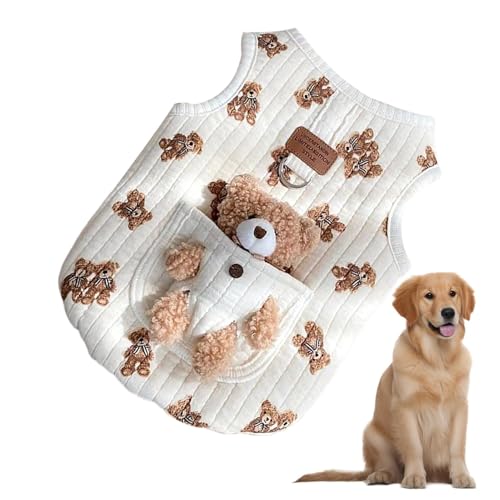 Winter Dog Coat, Dog Cold Weather Coats, Windproof Cat Jacket Vest, Small Medium Dog Cold Weather Coat with D-Ring, 30cm/11.81 Inches Winter Coat for Small and Medium Dogs, Autumn or Winter Winter Dog Coat, Dog Cold Weather Coats, Windproof Cat Jacket Vest, Small Medium Dog Cold Weather Coat with D-Ring, 30cm/11.81 Inches Winter Coat for Small and Medium Dogs, Autumn or Winter von Jubepk
