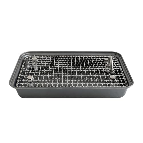 Bunny Katzentoiletten-Trainer - Eck-Toilettenschale, Käfigpfanneneinsatz | Weit verbreiteter abnehmbarer Bettbehälter für Kaninchen, Frettchen, Kätzchen, kleine Haustiere, Edelstahl-Töpfchenkiste für von Jubilofex