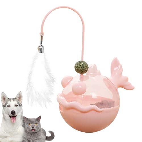 CAT Interactive Toys - Kätzchenjagd Catnip Teaser | Katzenfederspielzeug Unterhaltsam Sensorische Mentale Stimulation Behandlungsspender Für Langeweile Reliefjagd Simulation Dynamische Aufmerksamkeits CAT Interactive Toys - Kätzchenjagd Catnip Teaser | Katzenfederspielzeug Unterhaltsam Sensorische Mentale Stimulation Behandlungsspender Für Langeweile Reliefjagd Simulation Dynamische Aufmerksamkeits von Jubilofex
