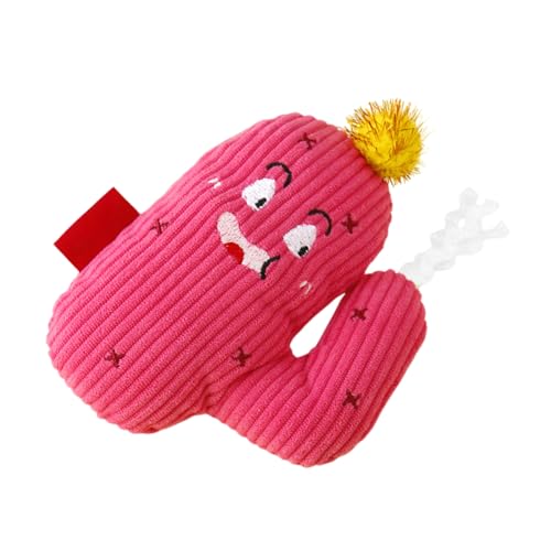 Cactus Catnip Toy - Kaubares Plüschspielzeug, lustiges Katzenspielzeug | Stimulierende Kickerspielzeug Bio -Katzenminze im Inneren, ansprechendes Aktivitätstraining spielerische Spielzeug gelangweilte von Jubilofex