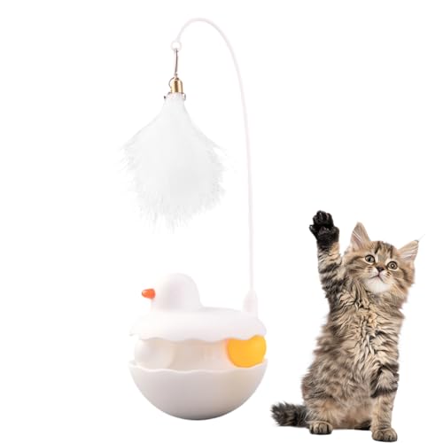 Cat Interactive Toy - Cat Toys Interactive Für Innen-, Abnehmbare Federstangenharz -Entenformwerkzeug Für Kätzchen, Geburtstag Ostern Spielen Das Katzenorientierte Design: Das Federstabendesign Ahmt B Cat Interactive Toy - Cat Toys Interactive Für Innen-, Abnehmbare Federstangenharz -Entenformwerkzeug Für Kätzchen, Geburtstag Ostern Spielen Das Katzenorientierte Design: Das Federstabendesign Ahmt B von Jubilofex