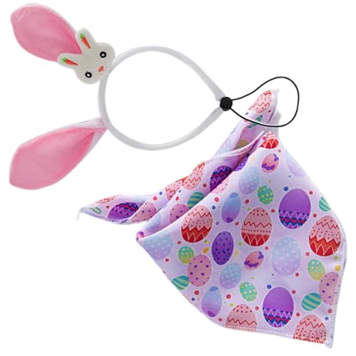 Dog Taschentuch Bib - Ostern Pet Bandana Lätzchen - Verstellbares Design -Schalzubehör für kleine Hunde, Welpen, mittelgroße Hunde von Jubilofex