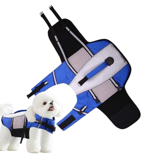 Hunde -Schwimmweste - Hundweste, Float Coat | Reflektierende Schwimmhilfe für Poolsicherheit, einstellbares Wasserkabelbaum, Rettungsausrüstung, Schutz im Freien, Tierauftriebsunterstützung für Reisen Hunde -Schwimmweste - Hundweste, Float Coat | Reflektierende Schwimmhilfe für Poolsicherheit, einstellbares Wasserkabelbaum, Rettungsausrüstung, Schutz im Freien, Tierauftriebsunterstützung für Reisen von Jubilofex