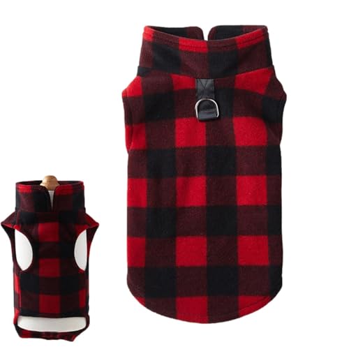 Hundejacke aus Fleece – dicke Winter-Kapuze aus Polarfleece | Warmer Mantel Kleidung für Welpen kleine große Hunde Hundejacke aus Fleece – dicke Winter-Kapuze aus Polarfleece | Warmer Mantel Kleidung für Welpen kleine große Hunde von Jubilofex