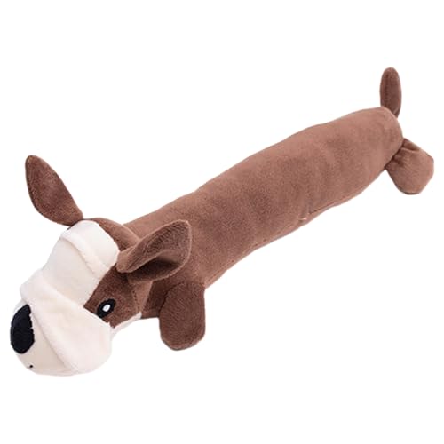 Hundequietschende Spielzeug, niedliche Hundeplüschspielzeug - Interaktive Welpenspielzeug, quietschende Hundespielzeug und Kauspielspielzeug mit Klang für kleine mittelgroßen Hunden, Haustiere, Hausti von Jubilofex