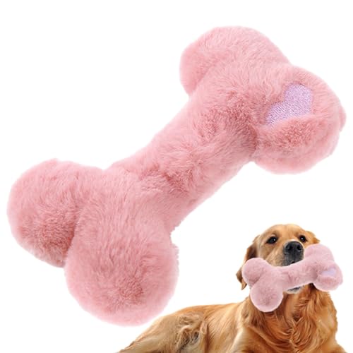 Hundespielzeug, Vokal-Spielzeug aus Knochen, für Welpen, weiches Papier, tragbar, Plüsch, für einen kleinen Welpen, Haustier für Hunde Hundespielzeug, Vokal-Spielzeug aus Knochen, für Welpen, weiches Papier, tragbar, Plüsch, für einen kleinen Welpen, Haustier für Hunde von Jubilofex