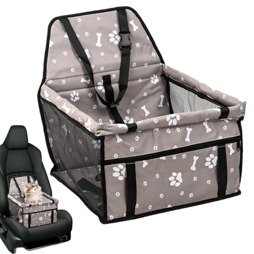 Hundewagensitz | Haustierwagen mit Aufbewahrungstaschen - Faltbare Puppy Carsat -Haustier -Reisezubehör für Roadtrip Long Drive Vet Besuche Park Hundewagensitz | Haustierwagen mit Aufbewahrungstaschen - Faltbare Puppy Carsat -Haustier -Reisezubehör für Roadtrip Long Drive Vet Besuche Park von Jubilofex