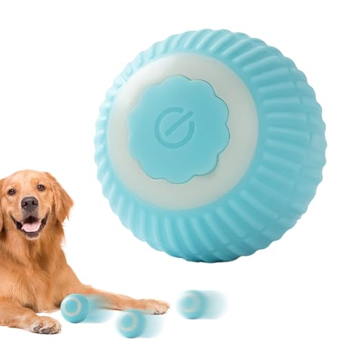 Interaktiver Rollball für Hunde, automatisch rollende elektrische Hundebälle mit Bewegung | sichere aktive aktivierte Kugel-Hundeprodukte für Hundebesitzer Interaktiver Rollball für Hunde, automatisch rollende elektrische Hundebälle mit Bewegung | sichere aktive aktivierte Kugel-Hundeprodukte für Hundebesitzer von Jubilofex
