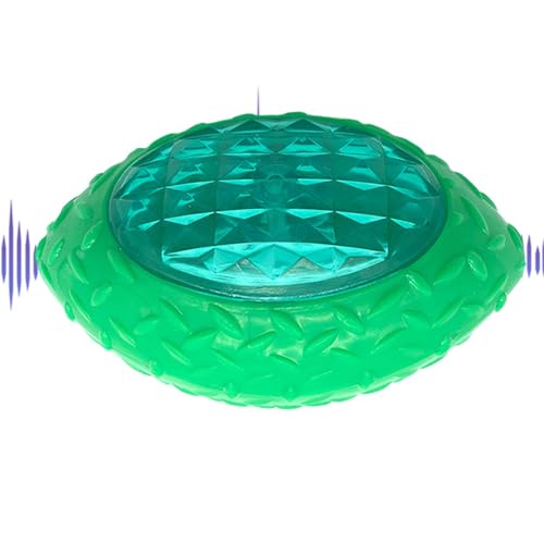 Jubilofex Fußballhundspielzeug, Gummispielzeugblitzkugeln für Hundekauen - tragbare interaktive glühende Gummibälle für mittelgroße Welpen Jubilofex Fußballhundspielzeug, Gummispielzeugblitzkugeln für Hundekauen - tragbare interaktive glühende Gummibälle für mittelgroße Welpen von Jubilofex