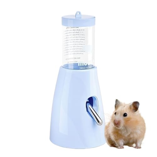 Jubilofex Hamsterflasche | Nagertier Trinkflasche Mit Ständer | 80ml Auslaufsichere Trinkflasche für Kleintiere in Käfigen & Gehegen Jubilofex Hamsterflasche | Nagertier Trinkflasche Mit Ständer | 80ml Auslaufsichere Trinkflasche für Kleintiere in Käfigen & Gehegen von Jubilofex