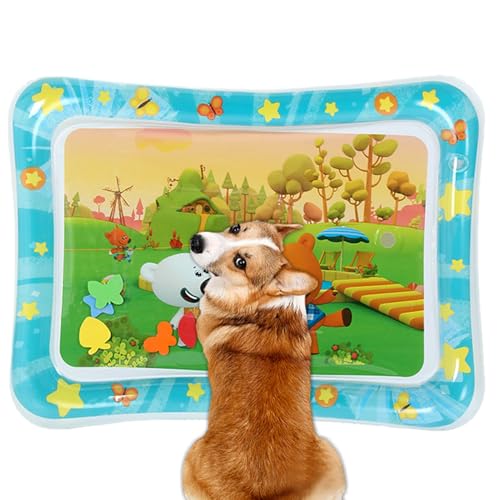 Jubilofex Haustier Wasserkissen | Faltbares Hunde Wasserkissen | Aufblasbare Kriechunterlage Als Strapazierfähiges Haustierzubehör Für Outdoor Reisen, Schlafen Im Haus, Familien Und Alle Altersklassen Jubilofex Haustier Wasserkissen | Faltbares Hunde Wasserkissen | Aufblasbare Kriechunterlage Als Strapazierfähiges Haustierzubehör Für Outdoor Reisen, Schlafen Im Haus, Familien Und Alle Altersklassen von Jubilofex
