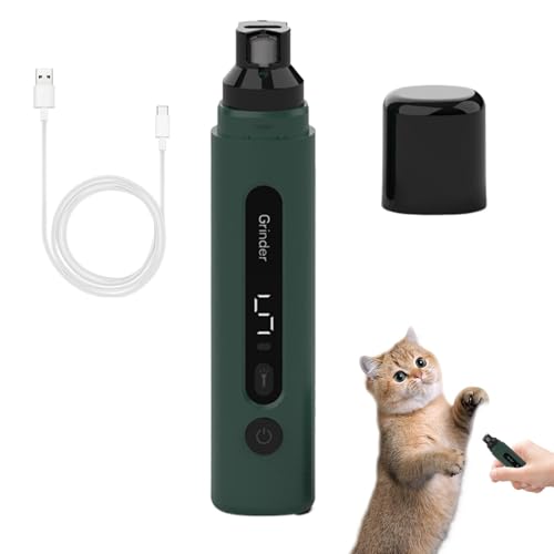 Jubilofex Hundenagelschleife, Nagelschleife für Hunde ruhig,Sichere verstellbare ruhige Welpen -Nagel -Klipper mit LED -Licht | Tragbare Katzenpflege, Tierpflegematerial für kleine, mittlere oder von Jubilofex