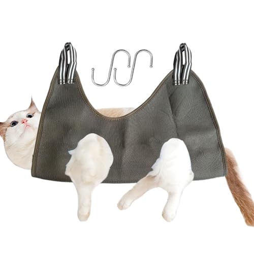 Jubilofex Hundepflegegeschirr | Entspannungs-Haustierpflege-Sling-| Atmungsaktiver Haustier-Entspannungs-Pflegefür Katzen, verstellbare Pflege-Hängematte für Haustiere zur Entspannung von Haustieren Jubilofex Hundepflegegeschirr | Entspannungs-Haustierpflege-Sling-| Atmungsaktiver Haustier-Entspannungs-Pflegefür Katzen, verstellbare Pflege-Hängematte für Haustiere zur Entspannung von Haustieren von Jubilofex