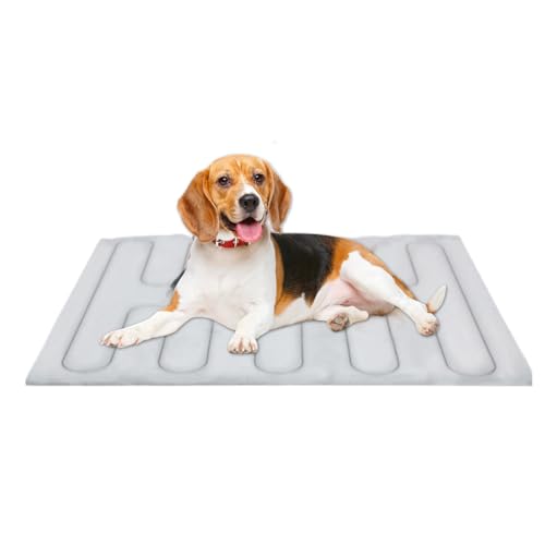 Jubilofex Pet Cooling Mat | Hunde Kühlkissen | Waschbarer Wasserdichter Schutzbezug Liegeplatz Für Reise Training Draußen Auto Innenbereich von Jubilofex