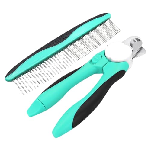 Jubilofex Pet Nail Clippers mit Licht, Katzennagelschneider mit Licht - LED CAINTERS CLIMERS LED PEAD Cat Cat Multifunktionales Zubehör für die Krallenpflege, Werkzeug von Jubilofex