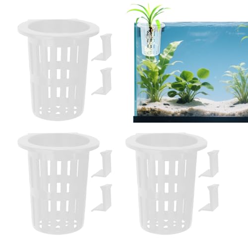 Jubilofex Pflanzenhalter für Aquarien | Korb für Aquarienpflanzen, Unterwasserdekoration für Anzucht unter Teich und Hydrokultur-Systemen Jubilofex Pflanzenhalter für Aquarien | Korb für Aquarienpflanzen, Unterwasserdekoration für Anzucht unter Teich und Hydrokultur-Systemen von Jubilofex