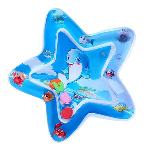 Jubilofex Sensorik Wasser Matte | Faltbare Katzen Wasserspielmatte,Aufblasbare Kriechunterlage Als Strapazierfähiges Haustierzubehör Für Outdoor Reisen, Schlafen Im Haus, Familien Und Alle von Jubilofex