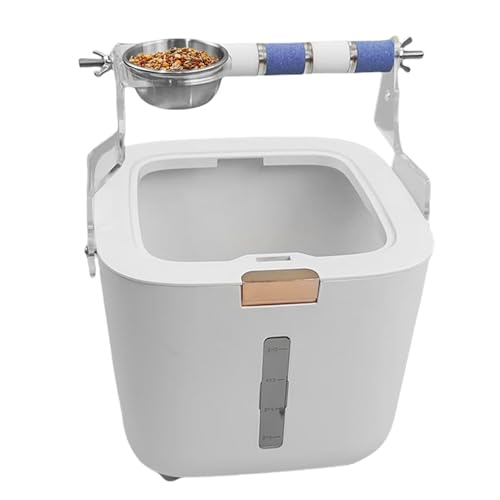 Jubilofex Vogelbügelständer, -Trainingsständer, Cockatiel-Lochenbarsch, Mahlstation mit Futterschale für , Kletterständer Jubilofex Vogelbügelständer, -Trainingsständer, Cockatiel-Lochenbarsch, Mahlstation mit Futterschale für , Kletterständer von Jubilofex