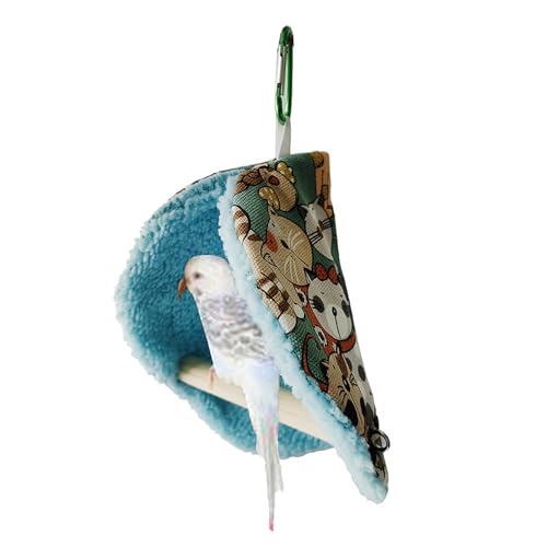 Jubilofex Warmes Vogel Nest - Hängemattenfinkenkäfig mit Barsch - Hängemattenfinken Käfig, Vogelnest Hütte, Vogelbett für kleine mittlere Blockier eclectus shlectus Cockatiels Lovebird Jubilofex Warmes Vogel Nest - Hängemattenfinkenkäfig mit Barsch - Hängemattenfinken Käfig, Vogelnest Hütte, Vogelbett für kleine mittlere Blockier eclectus shlectus Cockatiels Lovebird von Jubilofex