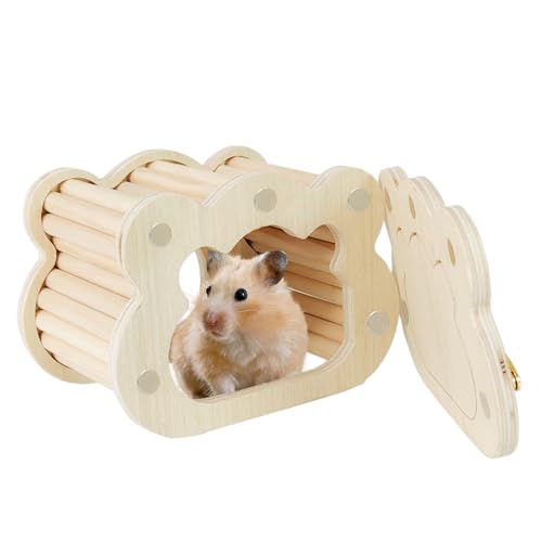 Jubilofex Winziges Hamster Holzhaus - süße Wolkenformen gemütlicher Hamster -Versteck - kleine Tiere Lebensraum Hütte, kleine Haustiere House Habitats für Zwerggericht Maus Mäuse kleine Tiere Jubilofex Winziges Hamster Holzhaus - süße Wolkenformen gemütlicher Hamster -Versteck - kleine Tiere Lebensraum Hütte, kleine Haustiere House Habitats für Zwerggericht Maus Mäuse kleine Tiere von Jubilofex