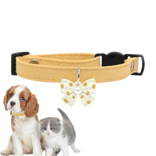 Kätzchen Biegekragen | Haustiere Kragen mit Release -Schnalle | Bequeme Katzen Bowtie -Kragen, weiche große Hundekragen für mittlere Hunde, Katzen, Kätzchen Kätzchen Biegekragen | Haustiere Kragen mit Release -Schnalle | Bequeme Katzen Bowtie -Kragen, weiche große Hundekragen für mittlere Hunde, Katzen, Kätzchen von Jubilofex