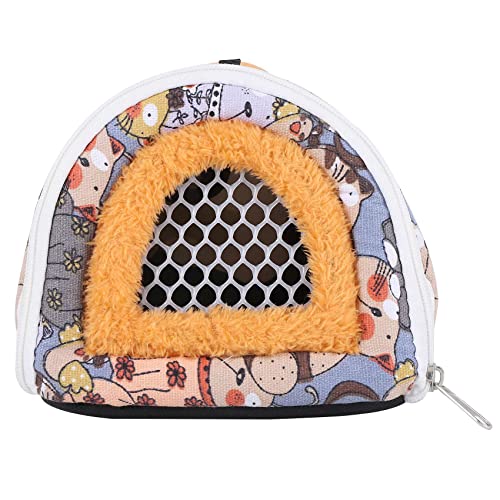 Jufjsfy Tragbare Tasche für kleine Tiere, Igel, Outdoor, Reisen, Meerschweinchen, Ratte, Chinchillas, Tasche für Kleintiere von Jufjsfy