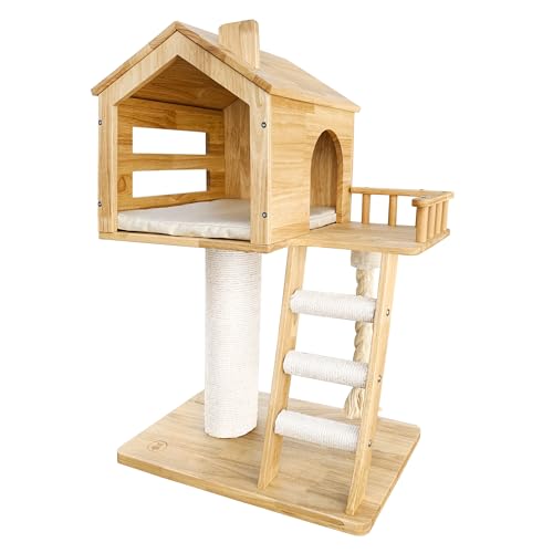 Jugglenaut Moderner Katzenbaum, langlebige und stilvolle Katzenhütte, entworfen für Indoor-Katzen, perfekt verarbeitet für Spaß, Ruhe und Kratzkontrolle, Katzenturm, Seilspielzeug und Kratzsäule Jugglenaut Moderner Katzenbaum, langlebige und stilvolle Katzenhütte, entworfen für Indoor-Katzen, perfekt verarbeitet für Spaß, Ruhe und Kratzkontrolle, Katzenturm, Seilspielzeug und Kratzsäule von Jugglenaut