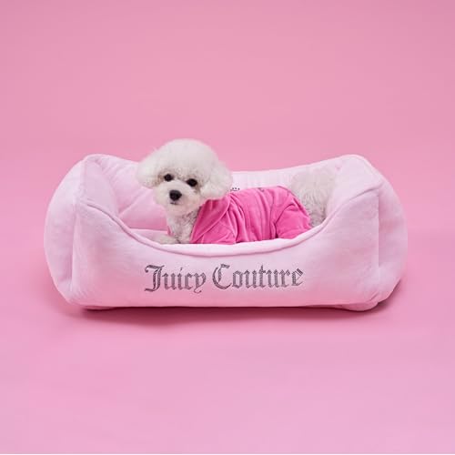 Juicy Couture Crown Bling Haustierbett für Hunde und Katzen, Größe M, 71,1 x 45,7 x 25,4 cm, Rosa Juicy Couture Crown Bling Haustierbett für Hunde und Katzen, Größe M, 71,1 x 45,7 x 25,4 cm, Rosa von Juicy Couture