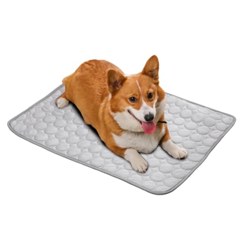 Jukeoiu Erfrischender Teppich Für Hund Und Katze | Erfrischende Hundematte Für Hunde Und Katzen, Accessoire Für Tiere Welpen Senioren Haus Garten Terrasse Wohnzimmer Schlafzimmer Jukeoiu Erfrischender Teppich Für Hund Und Katze | Erfrischende Hundematte Für Hunde Und Katzen, Accessoire Für Tiere Welpen Senioren Haus Garten Terrasse Wohnzimmer Schlafzimmer von Jukeoiu