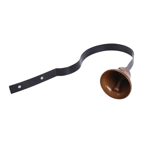 Jukeoiu Hundeklingel, Messingschelle Mit Klingel Für Gassi, Lautes Vintage-Spielzeug für alle Rassen mittelgroßer bis großer Hunde zur Stubenreinheit im Haus Garten Schlafzimmer von Jukeoiu