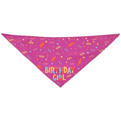 Jukeoiu Hundetücher - Geburtstagsjunge Hund Bandana Spielzeug - Weiches Dreieckstuch Für Welpen Aktivitäten Im Frühling Hundezubehör Mit Klettverschluss von Jukeoiu