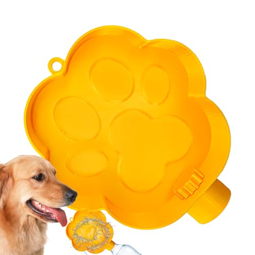Jukeoiu Reise-Hundetrinknapf - Haustier-Wasserflasche - Wiederverwendbarer & Leichter Faltnapf Für Spaziergang, Ausflug, Park, Picknick, Wanderung Und Fütterung Unterwegs von Jukeoiu
