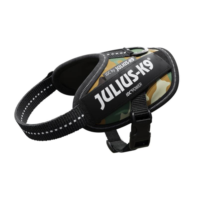 JULIUS-K9 IDC®-Powergeschirr, camouflage - Größe 2XS: Brustumfang 33 - 45 cm von Julius-K9