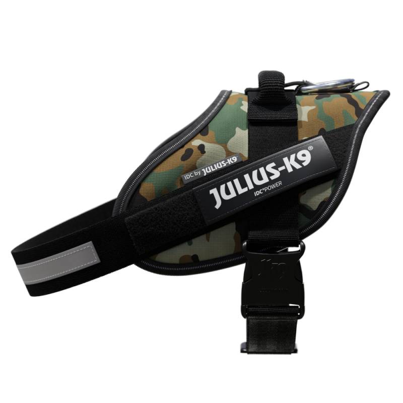 JULIUS-K9 IDC®-Powergeschirr - camouflage - Größe 0: Brustumfang 58 - 76 cm von Julius-K9