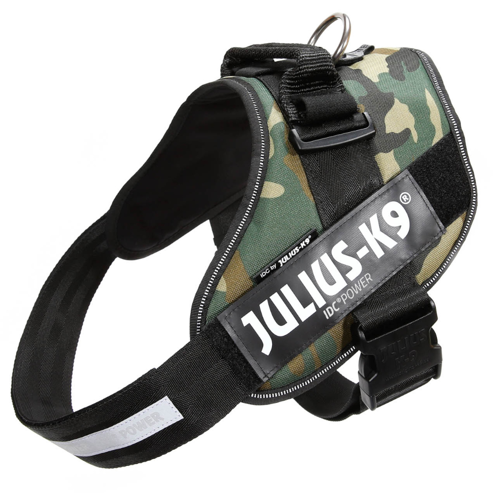 JULIUS-K9 IDC®-Powergeschirr - camouflage - Größe 1: Brustumfang 63 - 85 cm von Julius-K9