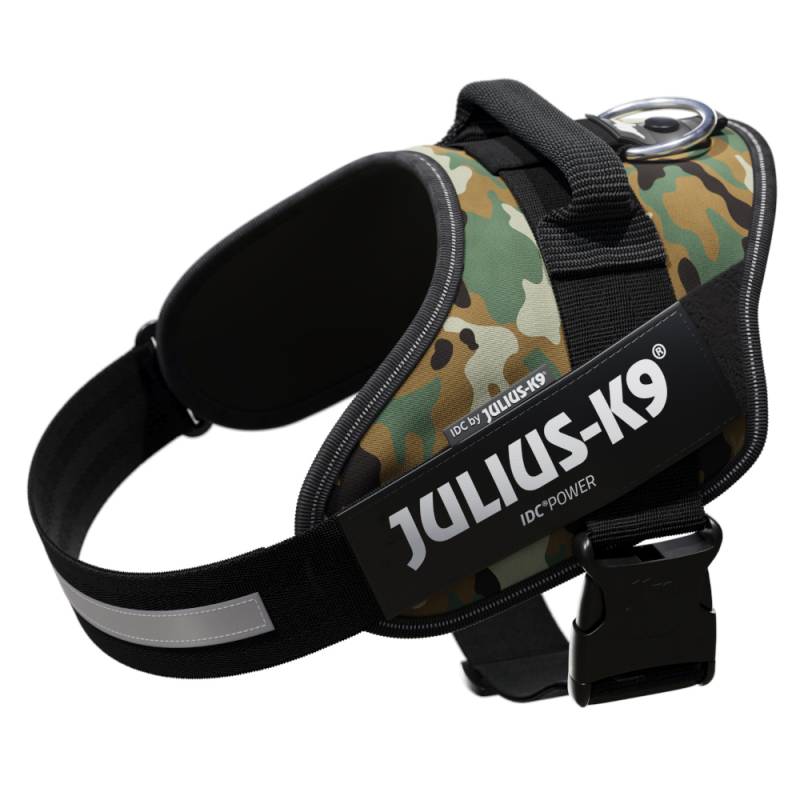 JULIUS-K9 IDC®-Powergeschirr, camouflage - Größe L: Brustumfang 63 - 85 cm von Julius-K9